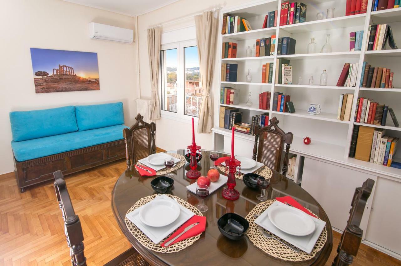 Magnificent Luxury Retrostyle Flat Acropolis View Leilighet Athen Eksteriør bilde