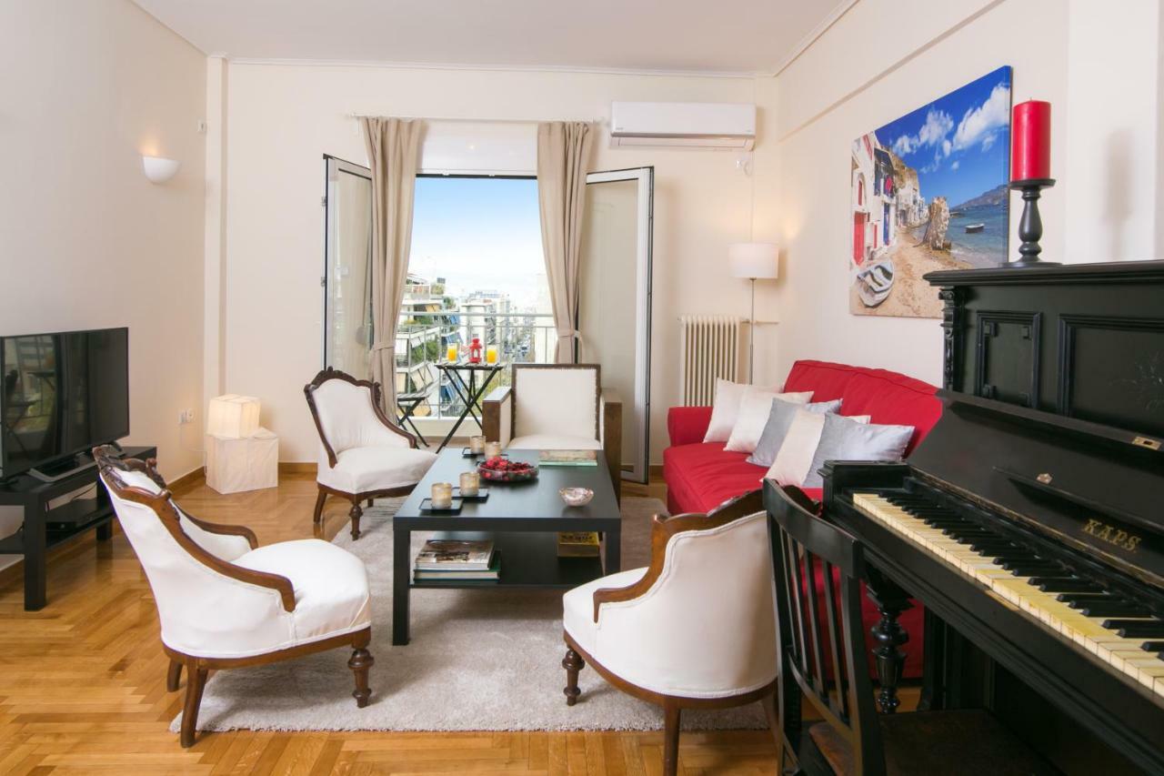 Magnificent Luxury Retrostyle Flat Acropolis View Leilighet Athen Eksteriør bilde