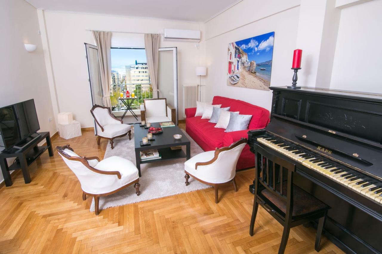 Magnificent Luxury Retrostyle Flat Acropolis View Leilighet Athen Eksteriør bilde