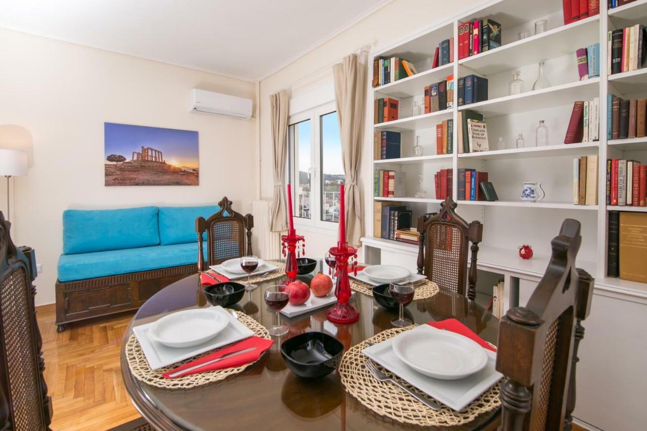 Magnificent Luxury Retrostyle Flat Acropolis View Leilighet Athen Eksteriør bilde
